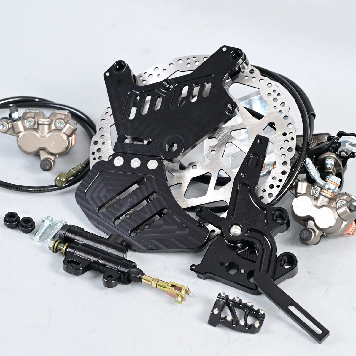 Ultra Bee Handbrake and Footbrake Setup for Light Bee X