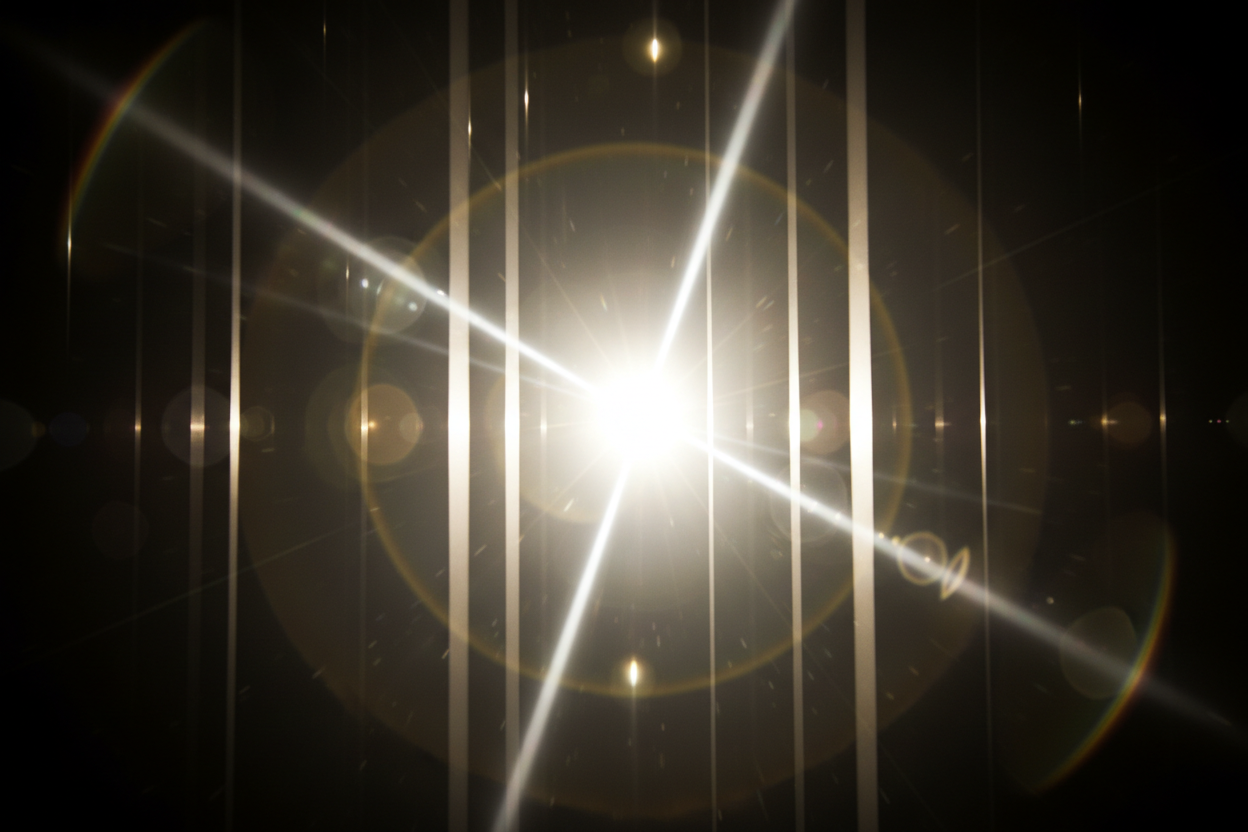 create a background with lights blinding it